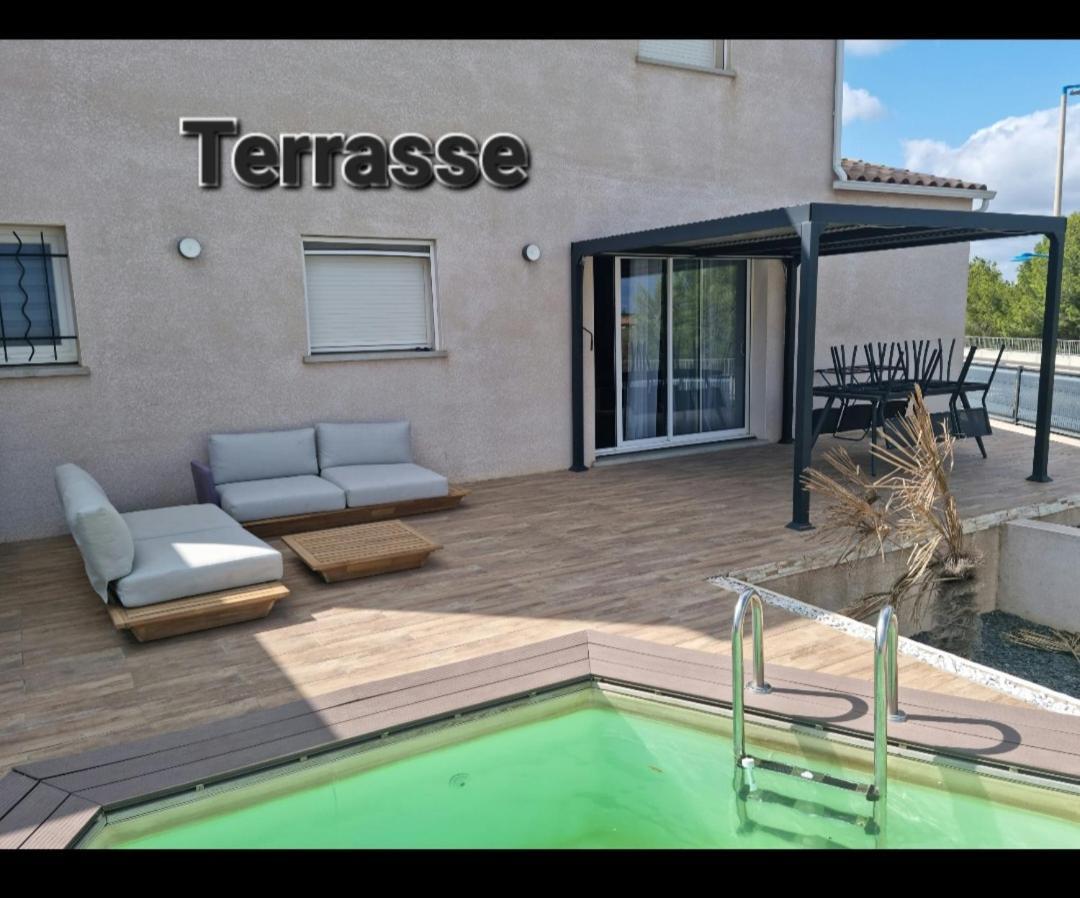 Maison 8 Couchages Clim, Plage A Pied, Petite Piscine Пор-ла-Нувел Екстериор снимка