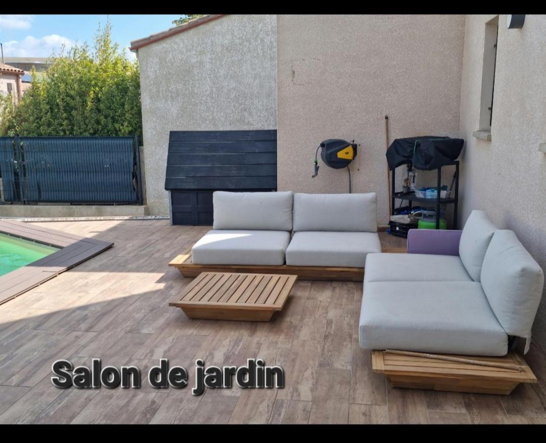 Maison 8 Couchages Clim, Plage A Pied, Petite Piscine Пор-ла-Нувел Екстериор снимка